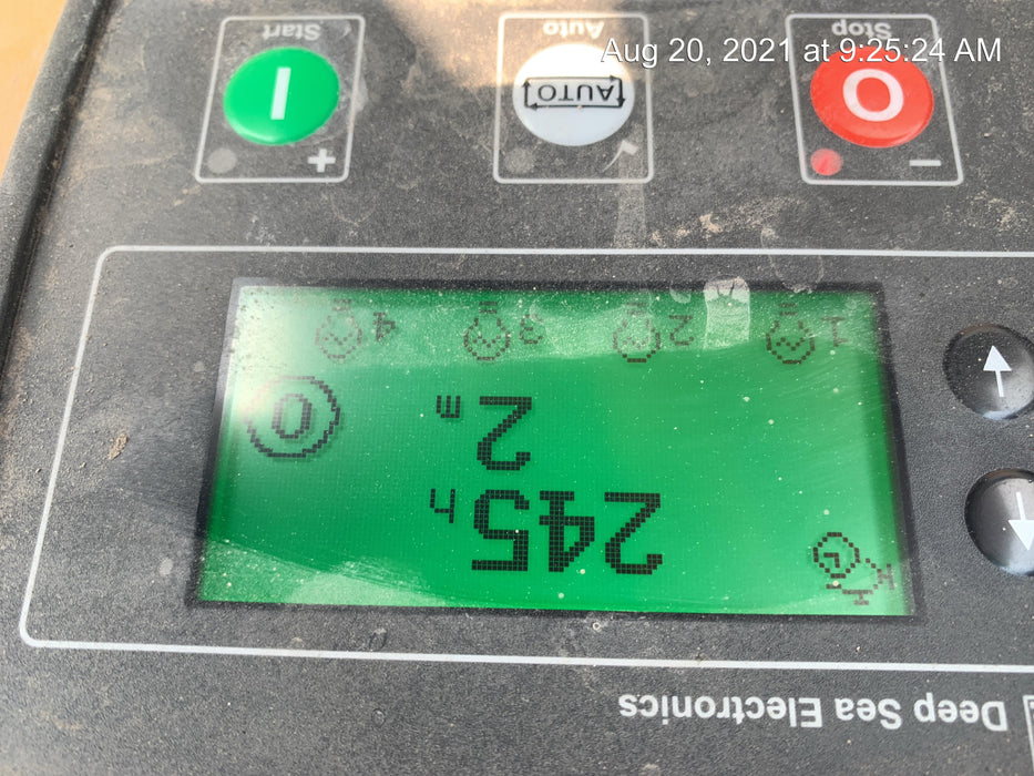 2021 Allmand NLV3GR (4) LED Light Fixture 350W, 23' Vertical Mast, 3kW Prime, Towable, Deep Sea L401, Leveling Jacks, Yanmar T4F 5.8hp