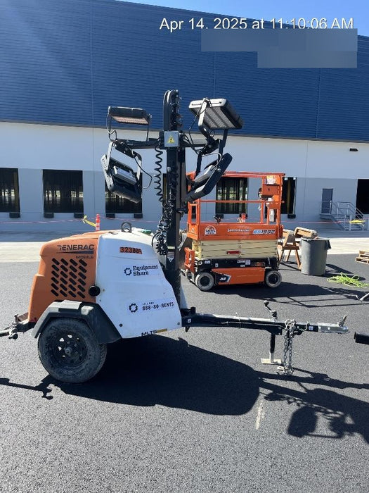 2023 Generac MLT2 Diesel, Flex Switch 120V Input, Powerzone Controller, (4) 320W LED Lights, 4kW Generator, 39.9 Gal Fuel Tank, 2" Ball, T3