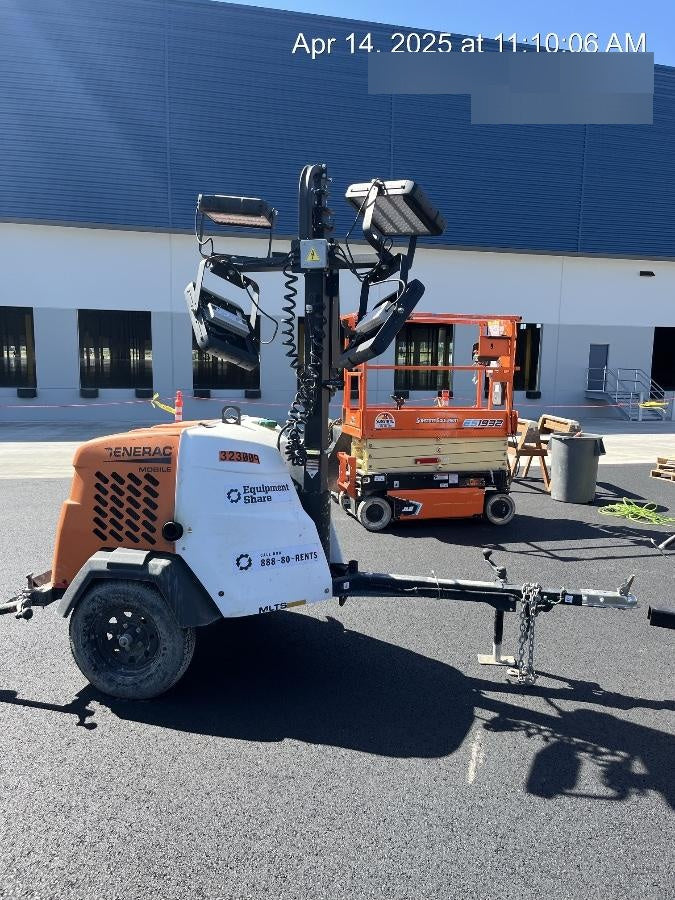2023 Generac MLT2 Diesel, Flex Switch 120V Input, Powerzone Controller, (4) 320W LED Lights, 4kW Generator, 39.9 Gal Fuel Tank, 2" Ball, T3