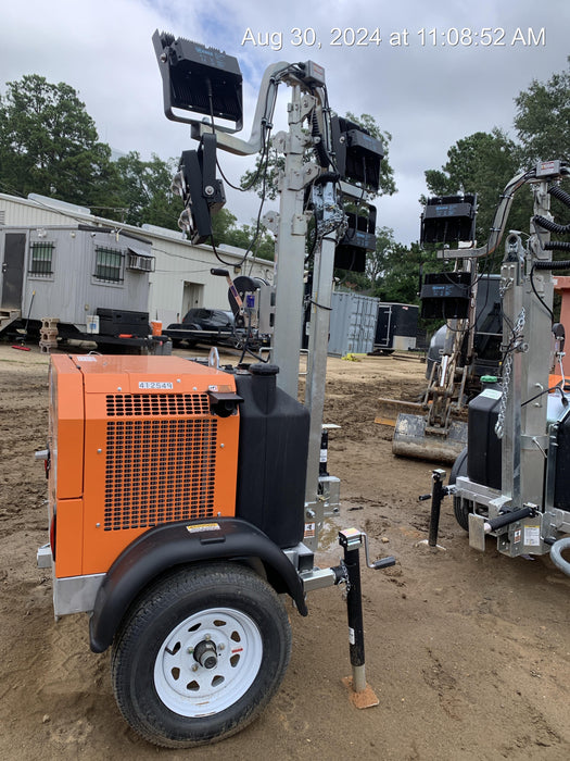 2024 Wanco WLTT-4MM4K Diesel, Deep Sea Controller, Shore Power Plug, Auto Start, (4) 350W LED Floodlights, 4kW Generator, 60 Gal Fuel Tank, 2" Ball, T3