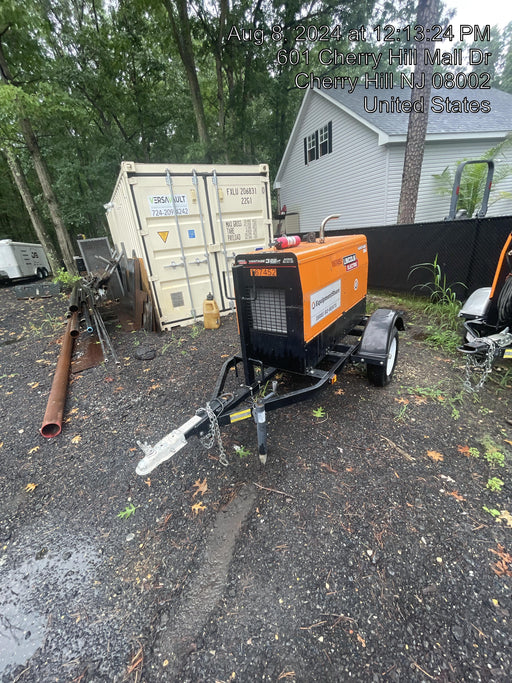 2021 Lincoln Electric Vantage 322 Vantage 322 Ready Pak 3 w/ Decals, ORANGE (includes trailer, cable rack, fender light kit) NO Telematics