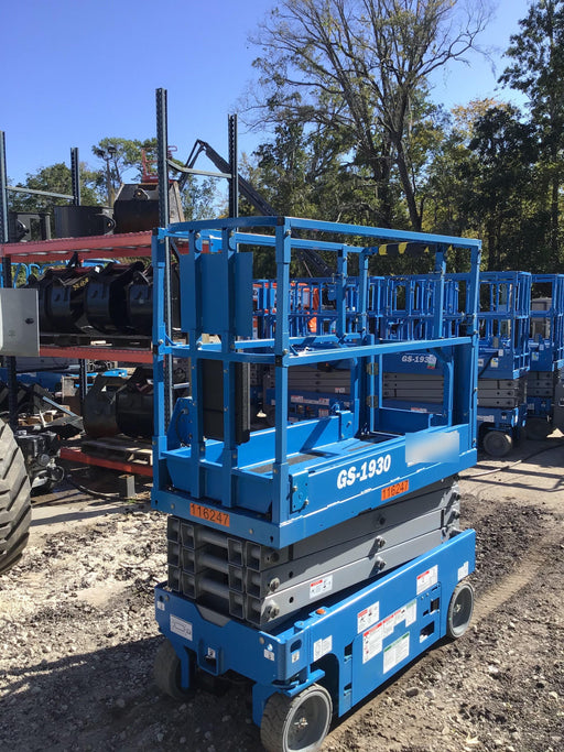 2020 Genie GS-1930 Solid Non Marking Tires, Beacon, Folding rails with half height swing gate