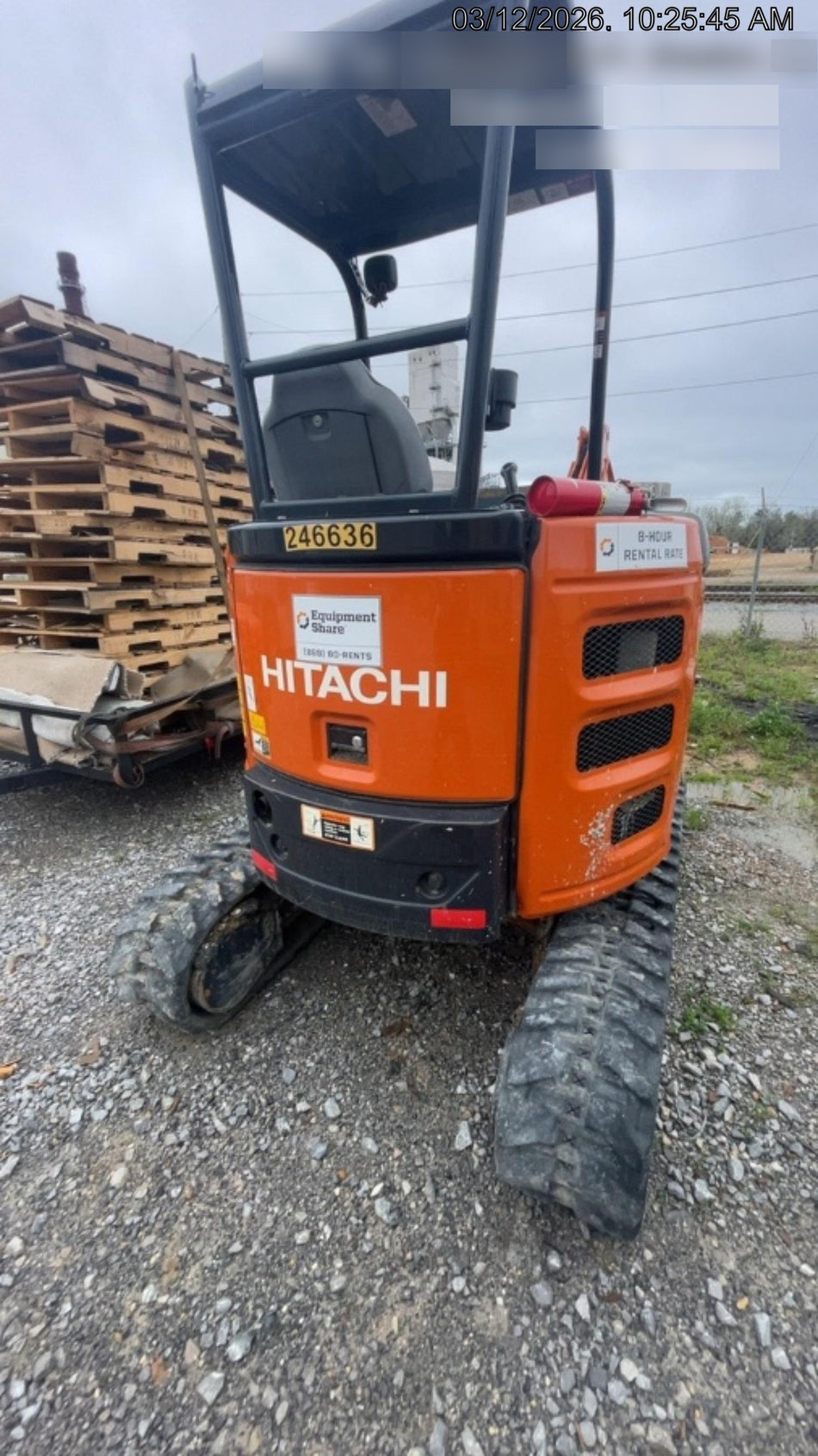 2022 HITACHI ZX26U-5N