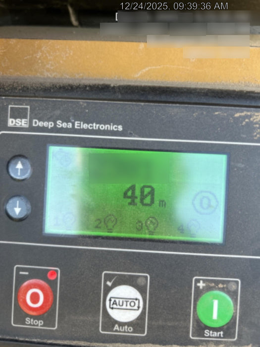 2022 Allmand NLV3GR (4) LED Light Fixture 350W, 23' Vertical Mast, 3kW Prime, Towable, Deep Sea L401, Leveling Jacks, Yanmar T4F 5.8hp