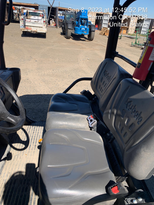 2022 Kubota RTV-X1140W-H Plastic Canopy, Windshield Acrylic Clear, LED Strobe Light, Wire Harness Kit, Back up Alarm