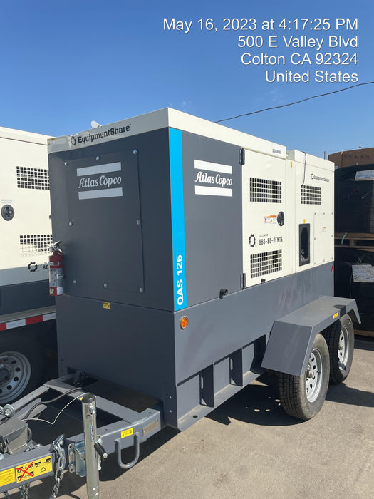 2022 ATLAS COPCO QAS 125