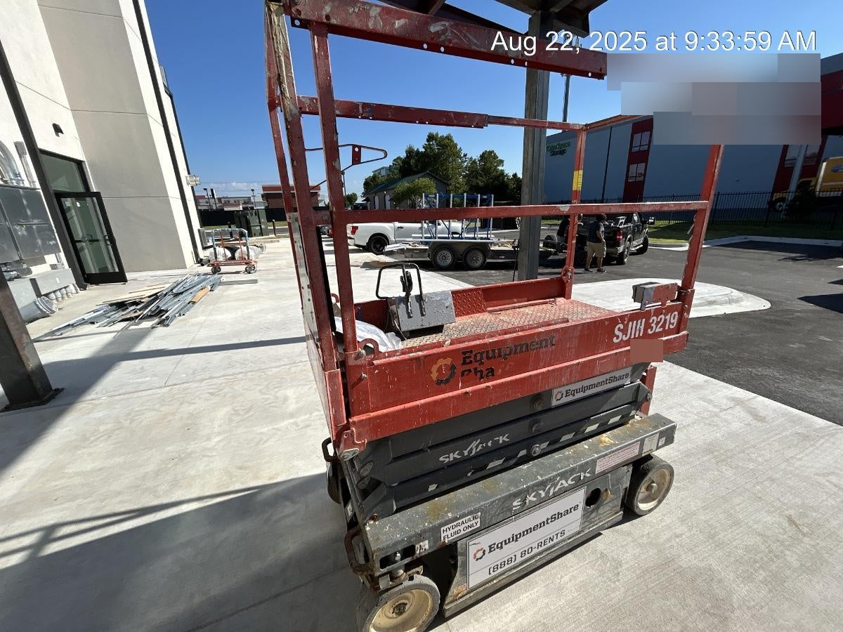 2019 Skyjack SJIII-3219 Standard Options, Trojan Batteries