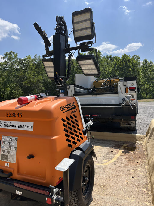 2023 Generac MLT2 Diesel, Flex Switch 120V Input, Powerzone Controller, (4) 320W LED Lights, 4kW Generator, 39.9 Gal Fuel Tank, 2" Ball, T3