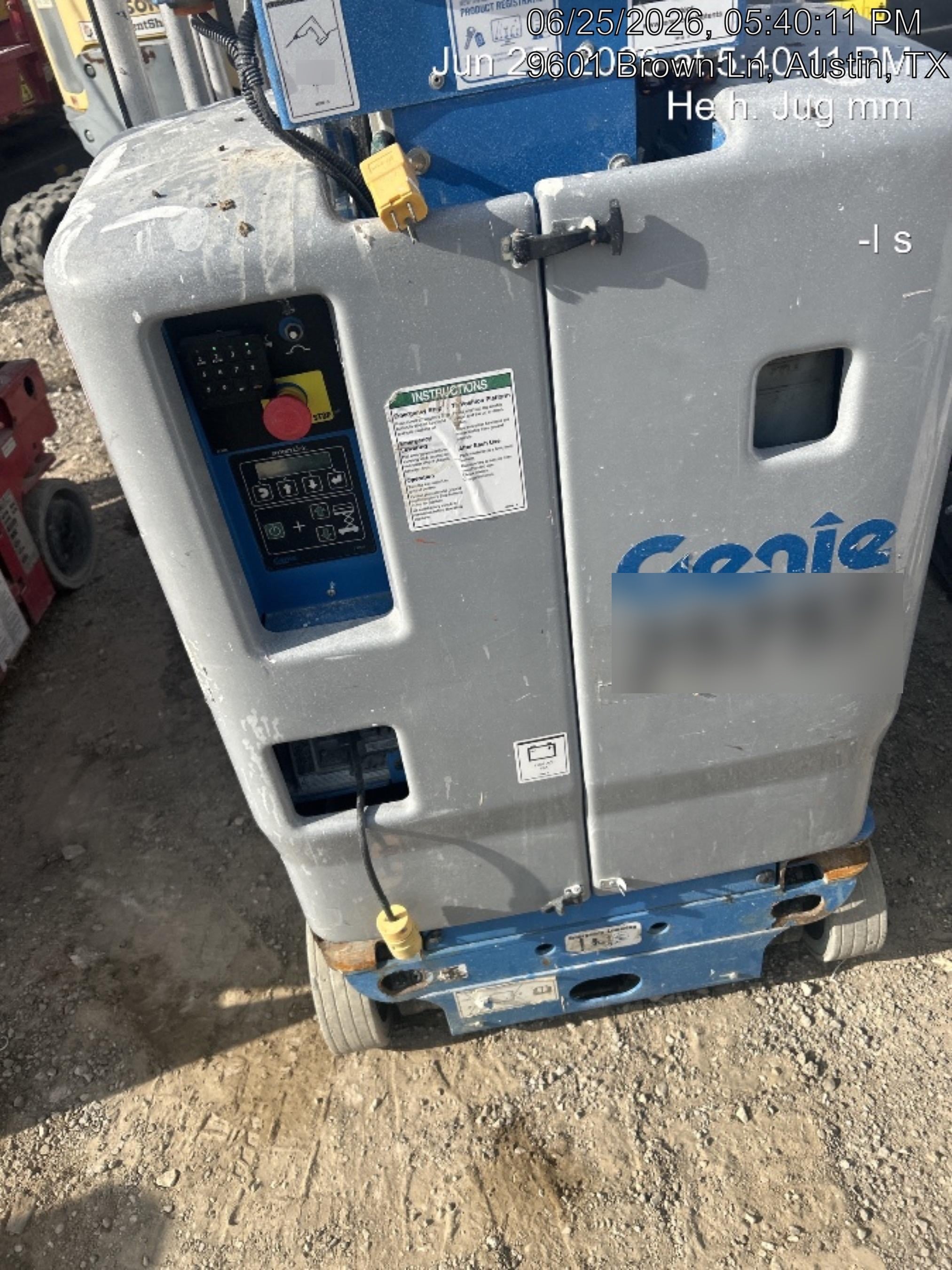 2019 GENIE GR-20