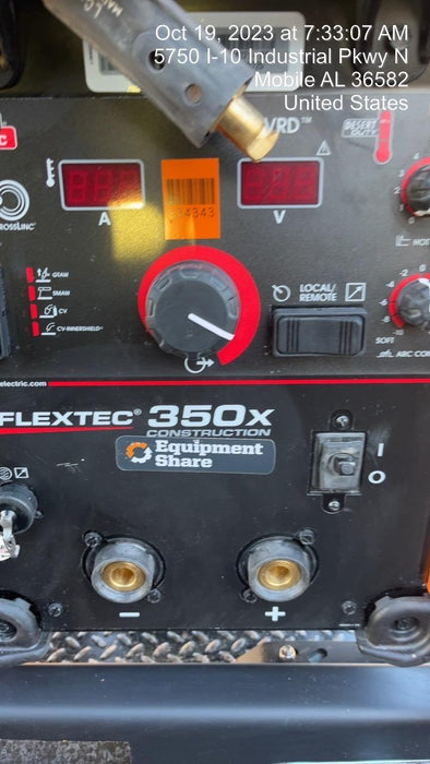 2023 LINCOLN ELECTRIC FLEXTEC 350X