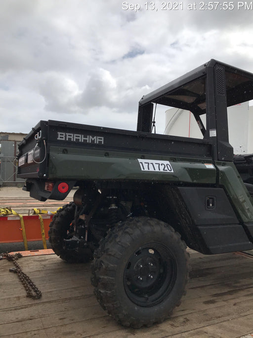 2021 Yanmar YU1000 Canopy, Steel Wheel, Poly WindShield, Beacon, Backup Alarm