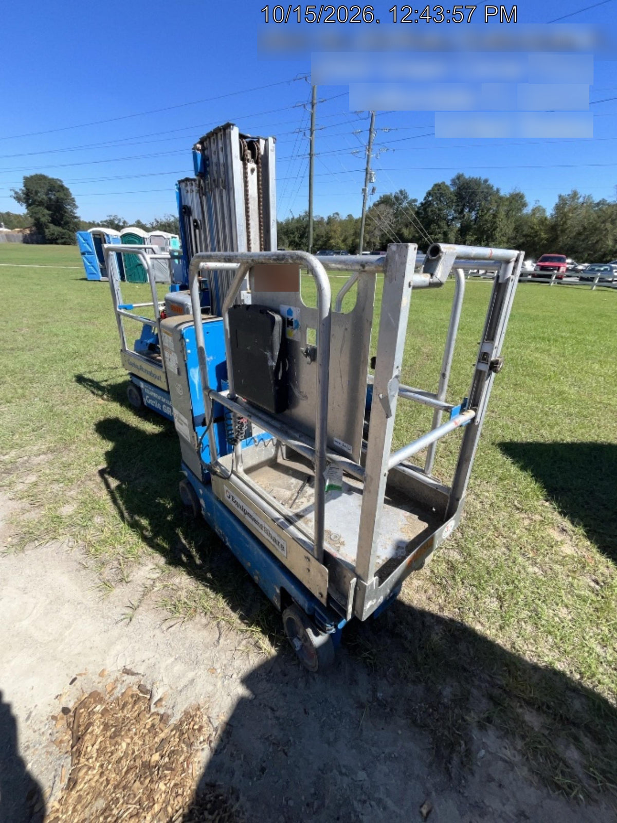 2019 GENIE GR-20