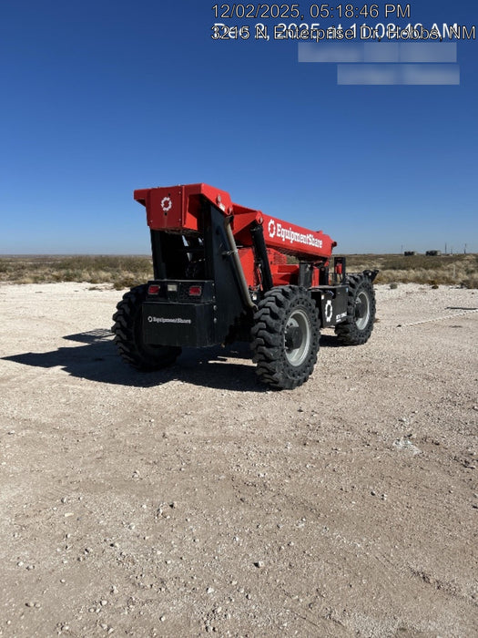 2019 Manitou MTA12042 Canopy, 120 HP , Solid Tires, Work Lights, Lift Hook, Auxiliary Hydraulics 66" Carriage and 60" Forks