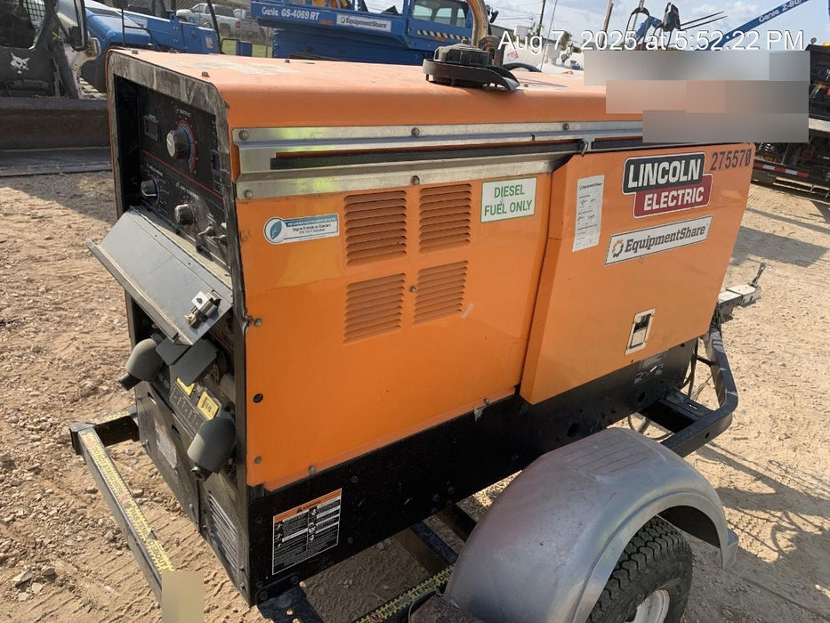 2022 Lincoln Electric LE400 Kubota V1505, Trlr, Cable Rack, Light Kit, ES Decals, T3