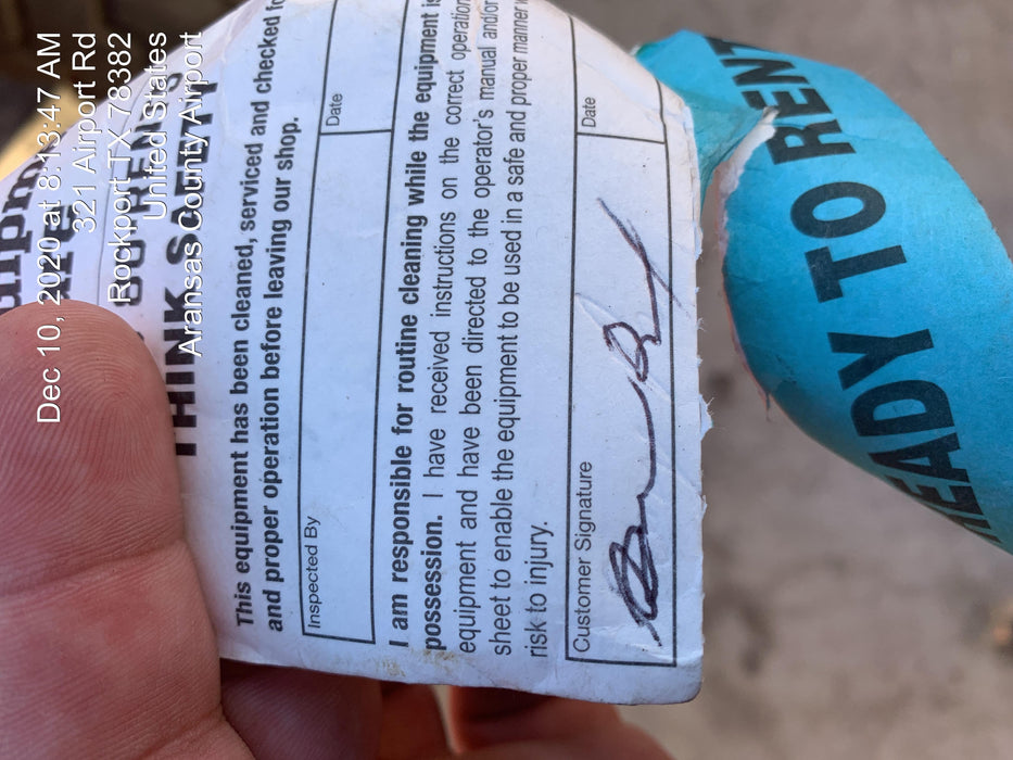 2020 Skytrak 8042 74 Hp, FF Tires, Work Lights, Beacon, Aux Hydraulics, Back up Alarm, Lifting Eye, ES Decals