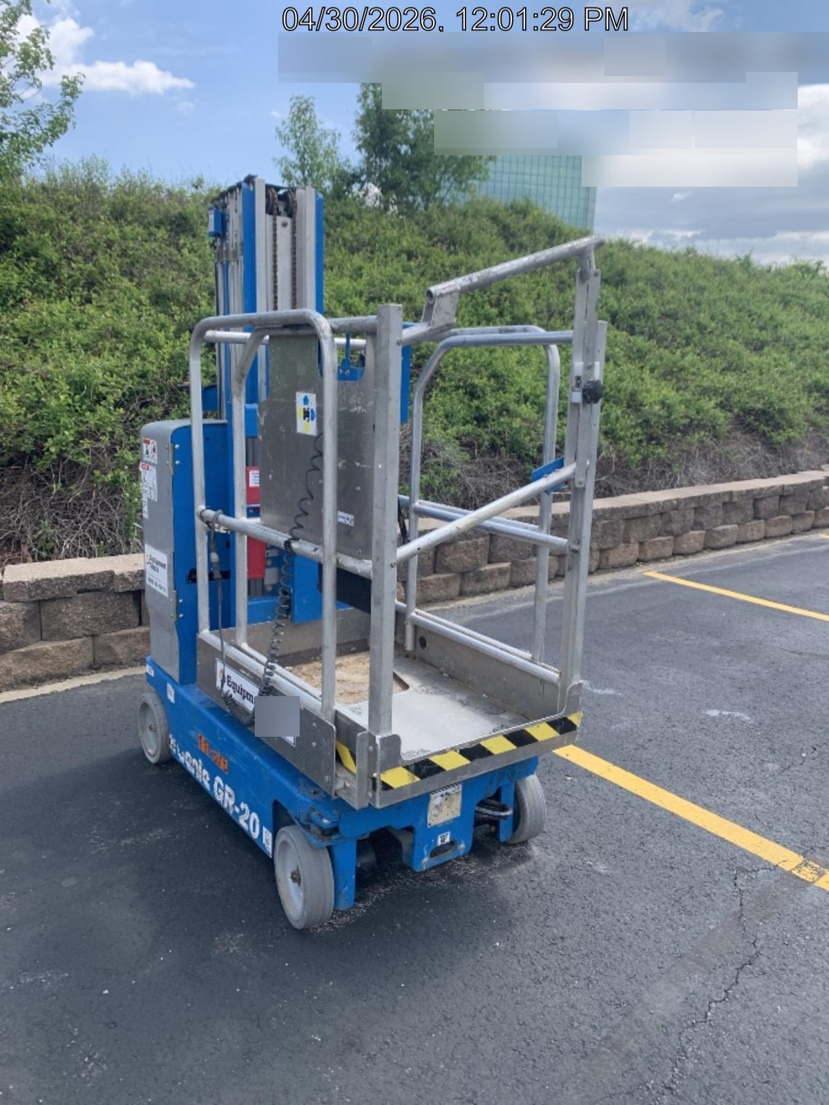 2020 GENIE GR-20