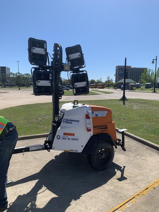 2023 Generac MLT2 Diesel, Flex Switch 120V Input, Powerzone Controller, 
(4) 320W LED Lights, 4kW Generator, 39.9 Gal Fuel Tank, 2" Ball, T3