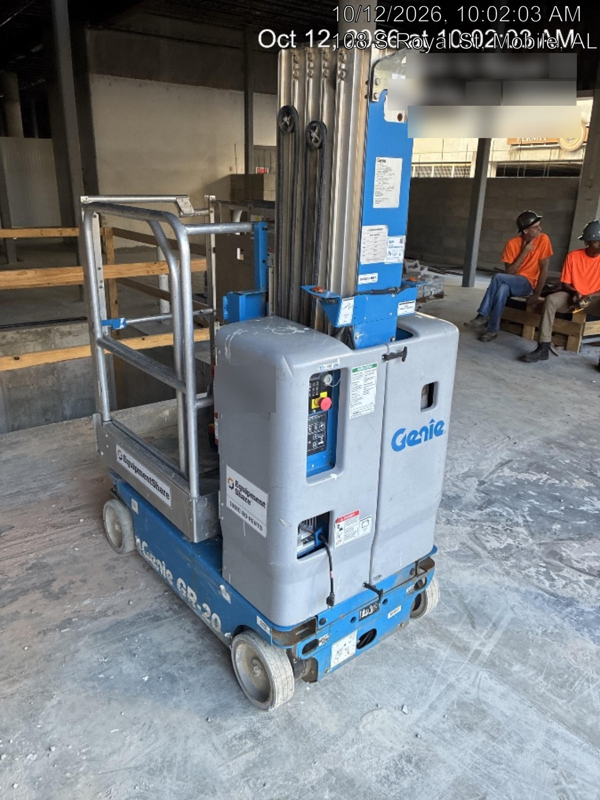 2020 GENIE GR-20