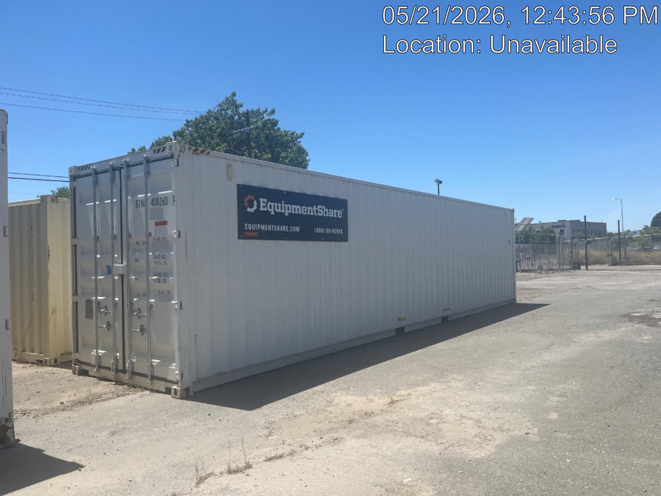 2025 CONEX Storage Container 8'x8'x40'