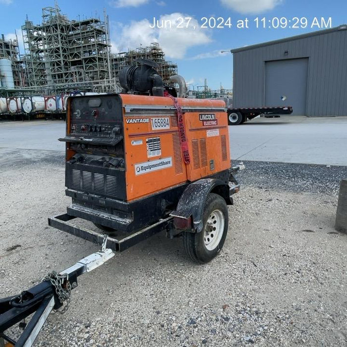 2021 Lincoln Electric Vantage 549X Ready Pak 3, ORANGE (includes trailer, cable rack, fender light kit)
