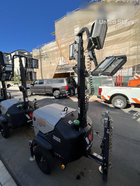2024 Wacker Neuson LTT4 Diesel, Kohler KDW702, Deep Sea Controller, Auto Start, LED 320W, Bypass Outlet, T3