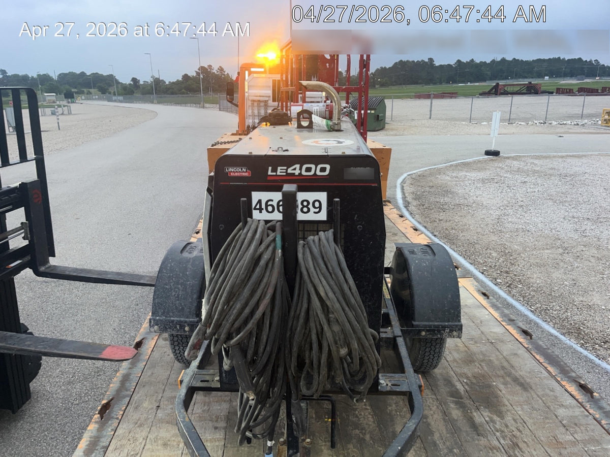 2024 Lincoln Electric LE400 Kubota V1505, Trlr, Cable Rack, Light Kit, ES Decals, T3