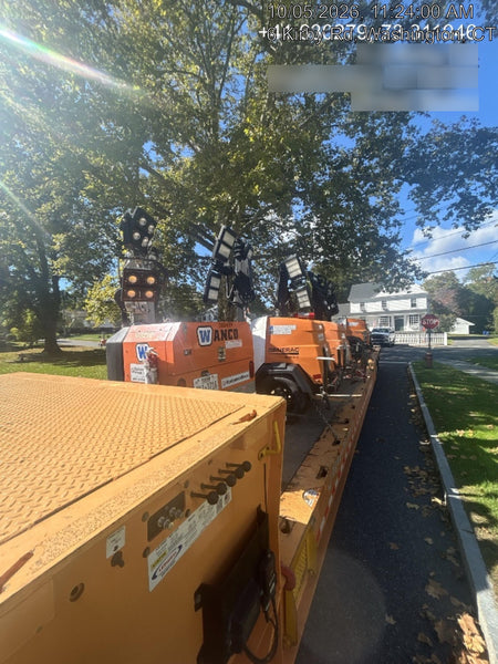 2024 Wanco WLTT-4MM4K Diesel, Deep Sea Controller, Shore Power Plug, Auto Start, (4) 350W LED Floodlights, 4kW Generator, 60 Gal Fuel Tank, 2" Ball, T3
