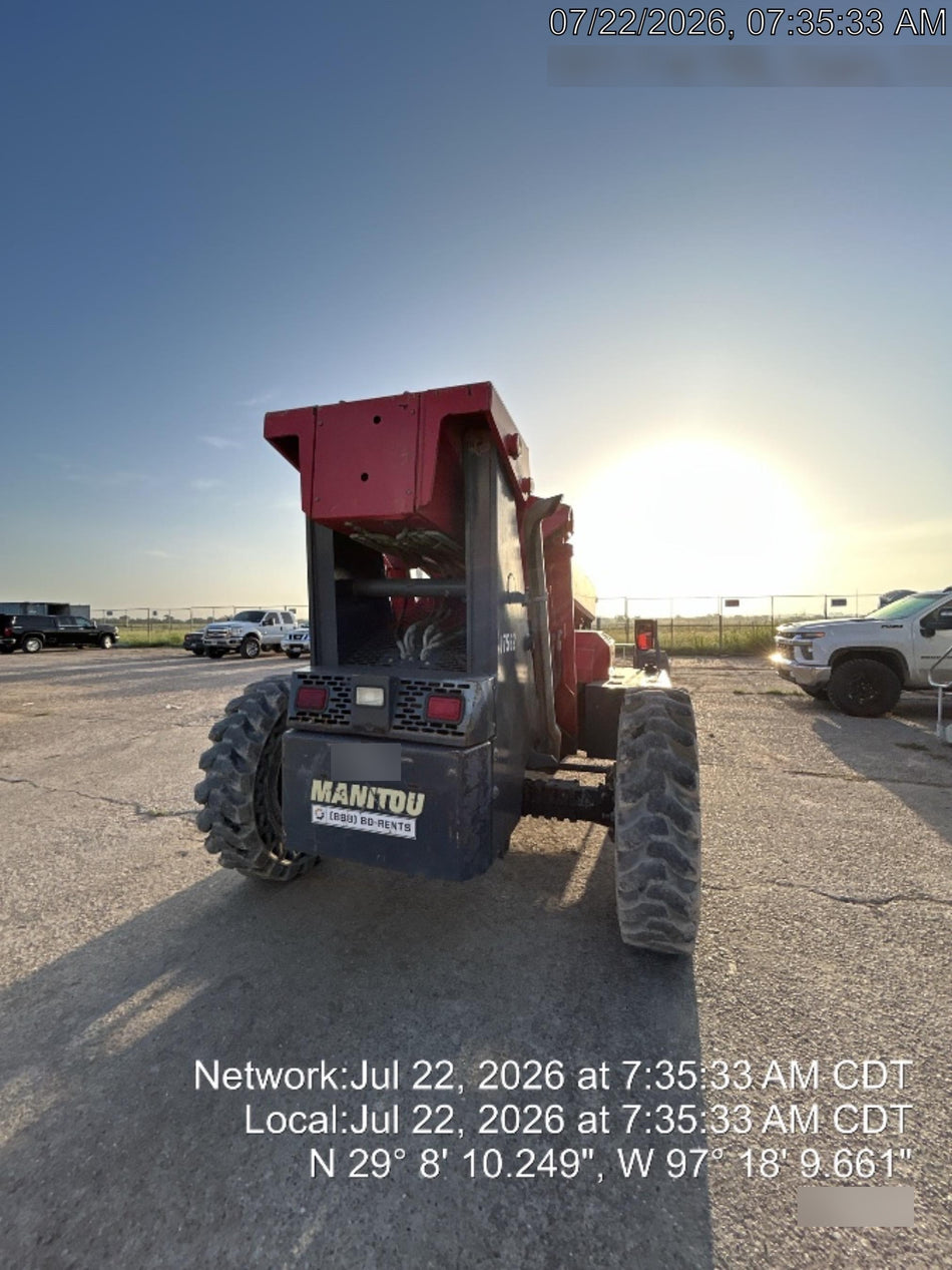 2019 Manitou MTA8044 Manitou MTA 8044 - 74 HP T4, Canopy, Worklights/Strobe, Beacon, 66" Carriage, 48" Forks, Solid Tires, Lift Hook, Aux Hydraulics