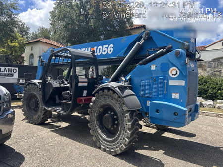 2018 Genie GTH-1056 Genie GTH-1056 w/ROPS, Work Lights, Solid Tires, RH Cab Mesh, Beacon, 60" Carriage and Forks