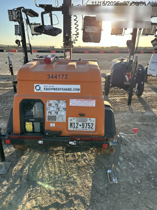 2023 Generac MLT2 Diesel, Flex Switch 120V Input, Powerzone Controller, (4) 320W LED Lights, 4kW Generator, 39.9 Gal Fuel Tank, 2" Ball, T3