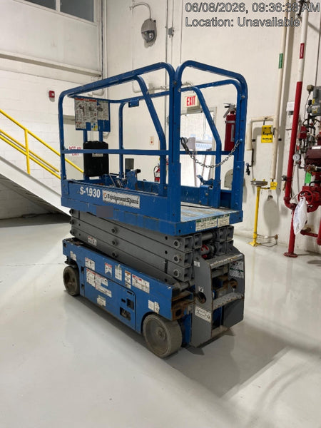 2019 Genie GS-1930 Fixed Rails with Chain Entry