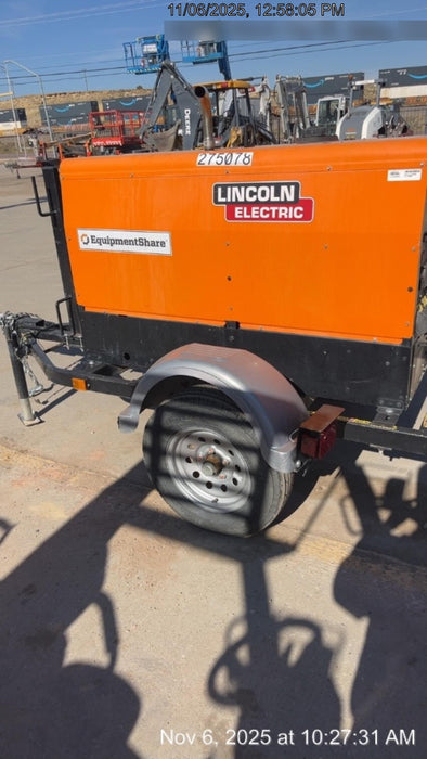 2022 Lincoln Electric LE400 Kubota V1505, Trlr, Cable Rack, Light Kit, ES Decals, T3