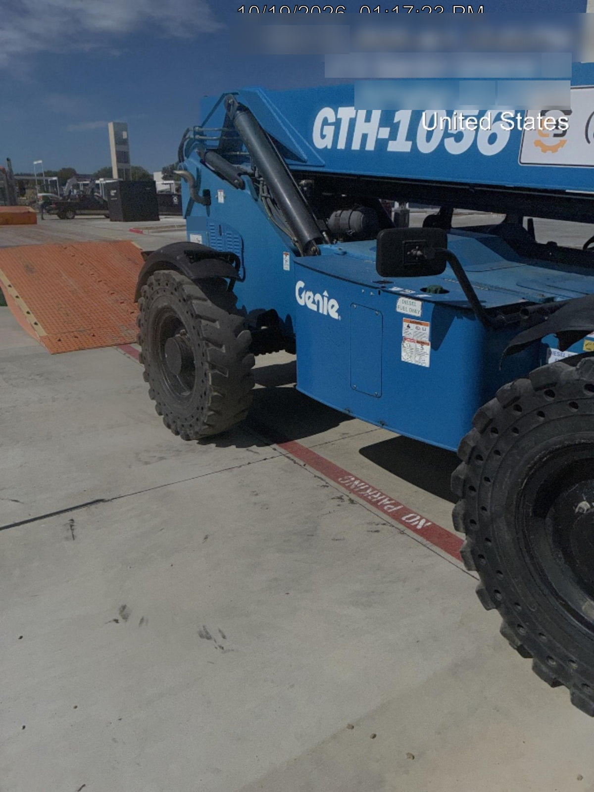 2019 GENIE GTH-1056