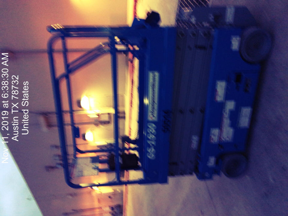 2019 Genie GS-1930 Fixed Rails with Chain Entry