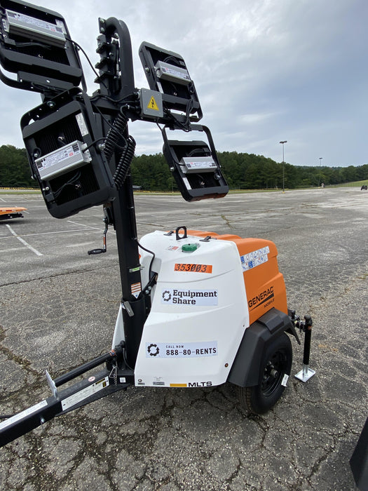 2023 Generac MLT2 Diesel, Flex Switch 120V Input, Powerzone Controller, (4) 320W LED Lights, 4kW Generator, 39.9 Gal Fuel Tank, 2" Ball, T3