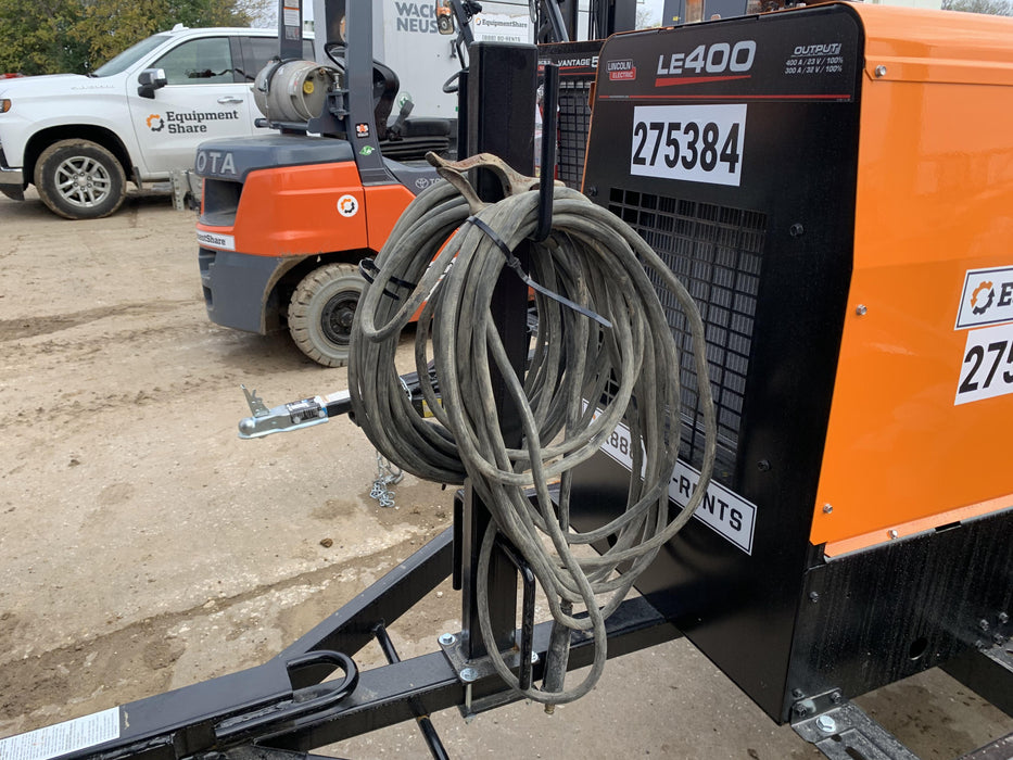 2022 Lincoln Electric LE400 Kubota V1505, Trlr, Cable Rack, Light Kit, ES Decals, T3