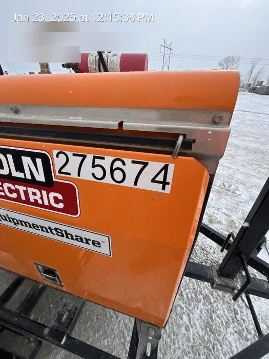 2022 Lincoln Electric LE400 Kubota V1505, Trlr, Cable Rack, Light Kit, ES Decals, T3