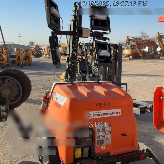 2024 Generac MLT2 Diesel, Flex Switch 120V Input, Powerzone Controller, 
(4) 320W LED Lights, 4kW Generator, 39.9 Gal Fuel Tank, 2" Ball, T3