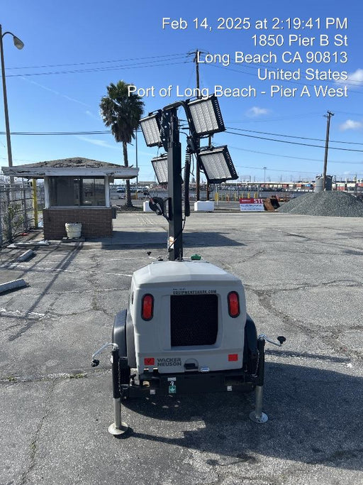 2024 Wacker Neuson LTT4 Diesel, Kohler KDW702, Deep Sea Controller, Auto Start, LED 320W, Bypass Outlet, T3