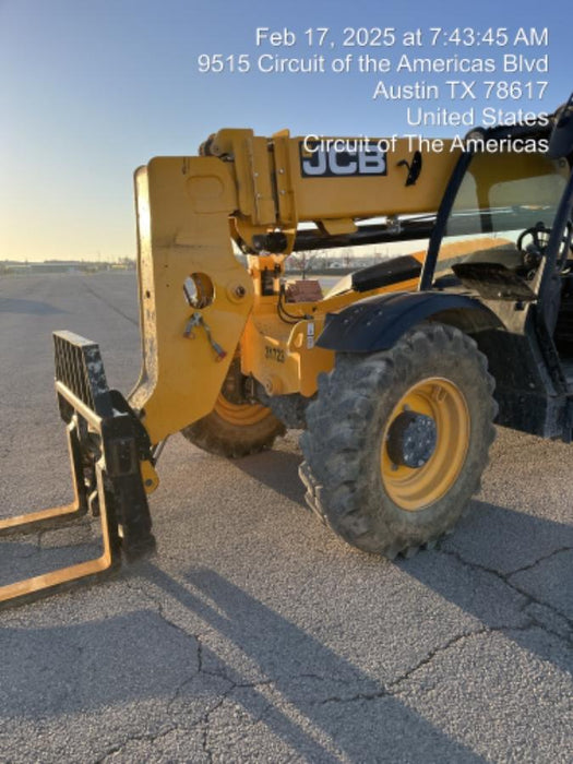 2019 JCB 506-36 Canopy, 74 HP, Foam Filled Tires, STD Worklight, Beacon, Aux Hydraulics, Lifting Eye, Back up Alarm 48" Carriage/48" Forks