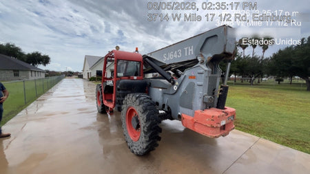 2016 Skyjack SJ643 TH 60" Carriage, Solid Tires