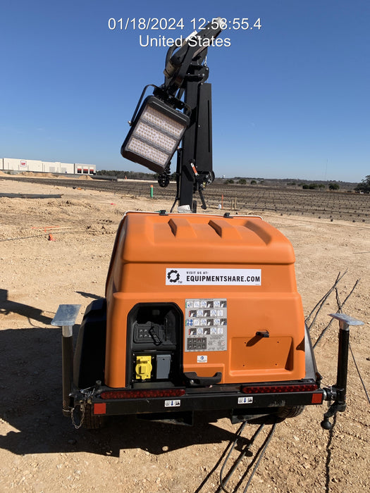 2023 Generac MLT2 Diesel, Flex Switch 120V Input, Powerzone Controller, (4) 320W LED Lights, 4kW Generator, 39.9 Gal Fuel Tank, 2" Ball, T3