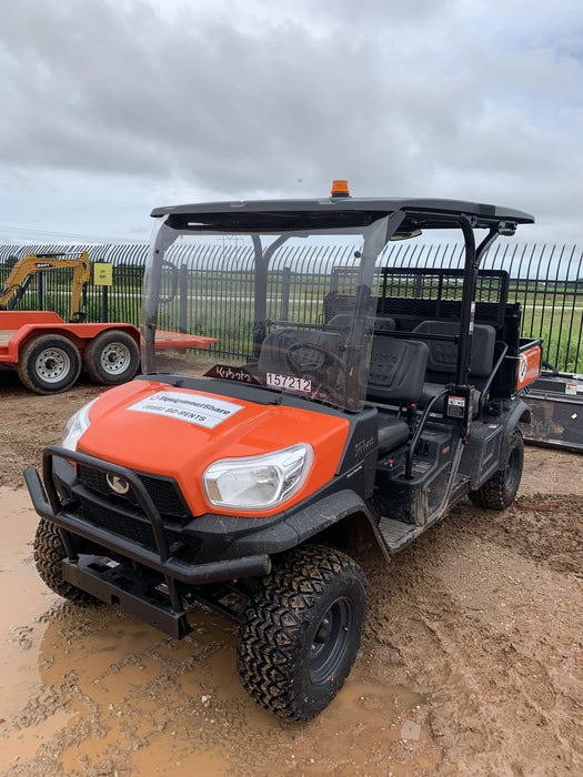 2021 Kubota RTV-X1140W-H Plastic Canopy, Windshield Acrylic Clear, LED Strobe Light, Wire Harness Kit, Back up Alarm
