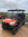 2021 Kubota RTV-X1140W-H Plastic Canopy, Windshield Acrylic Clear, LED Strobe Light, Wire Harness Kit, Back up Alarm