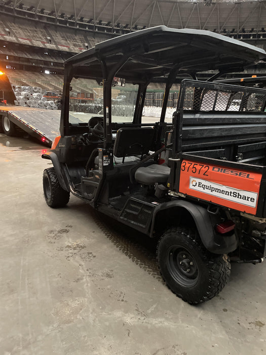 Kubota RTV-X1140W-H 4wd Utility Cart, LED Strobe, Windshield Tempered Glass, Plastic Canopy, Wire Harness Kit, Backup Alarm