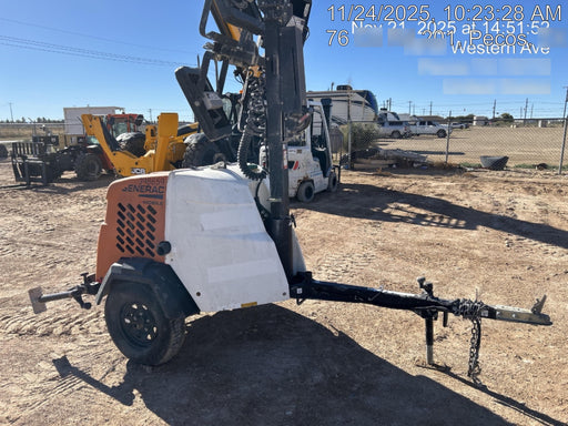 2024 Generac MLT2 Diesel, Flex Switch 120V Input, Powerzone Controller, 
(4) 320W LED Lights, 4kW Generator, 39.9 Gal Fuel Tank, 2" Ball, T3