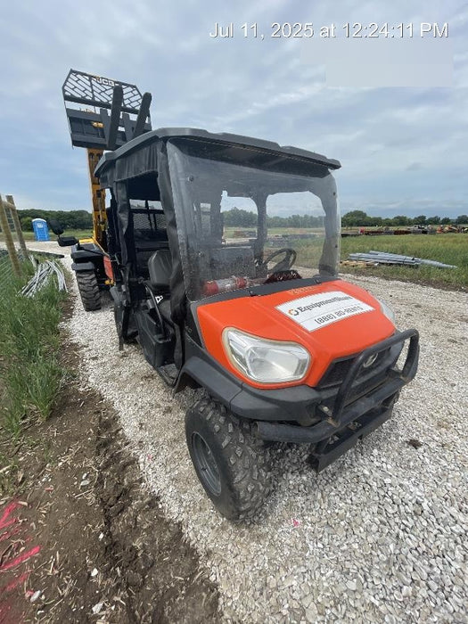 2022 Kubota RTV-X1140W-H Plastic Canopy, Windshield Acrylic Clear, LED Strobe Light, Wire Harness Kit, Back up Alarm