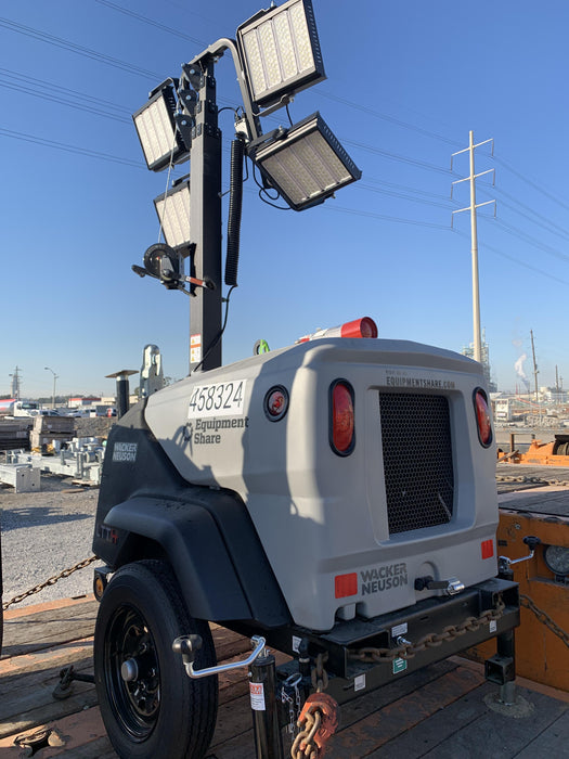 2024 Wacker Neuson LTT4 Diesel, Kohler KDW702, Deep Sea Controller, Auto Start, LED 320W, Bypass Outlet, T3