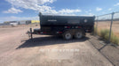 2025 TEXAS PRIDE TRAILERS 14'L x 7'W 5 Cu Yd Trunnion Hydraulic Dump