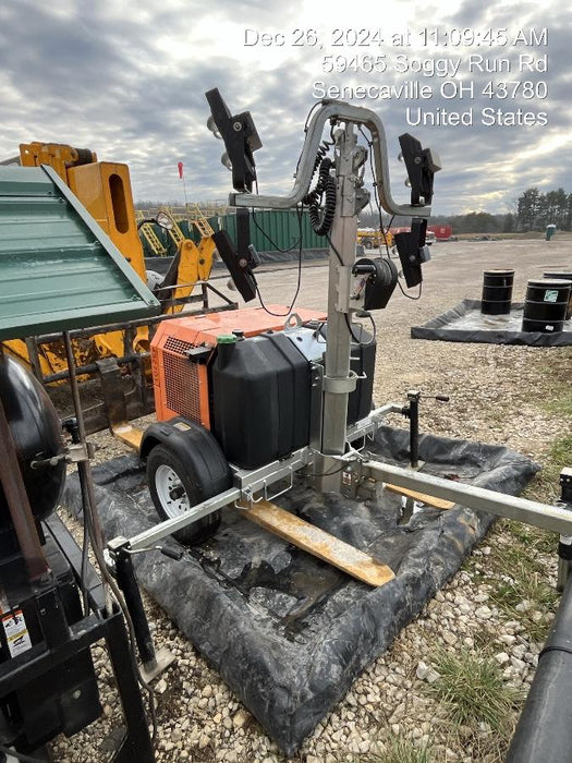 2024 Wanco WLTT-4MM4K Diesel, Deep Sea Controller, Shore Power Plug, Auto Start, (4) 350W LED Floodlights, 4kW Generator, 60 Gal Fuel Tank, 2" Ball, T3